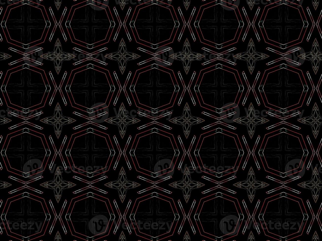 Digital Illustration Kaleidoscope Pattern photo
