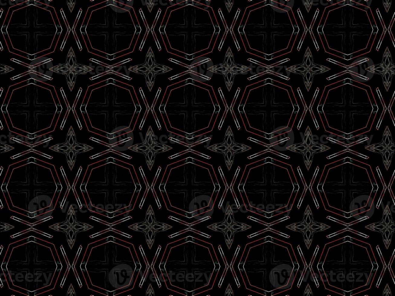 Digital Illustration Kaleidoscope Pattern photo