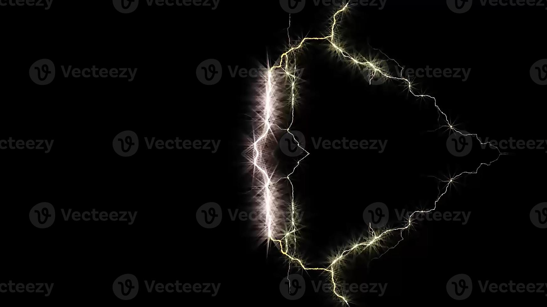 Lighting Electric Background Digital Illustration photo