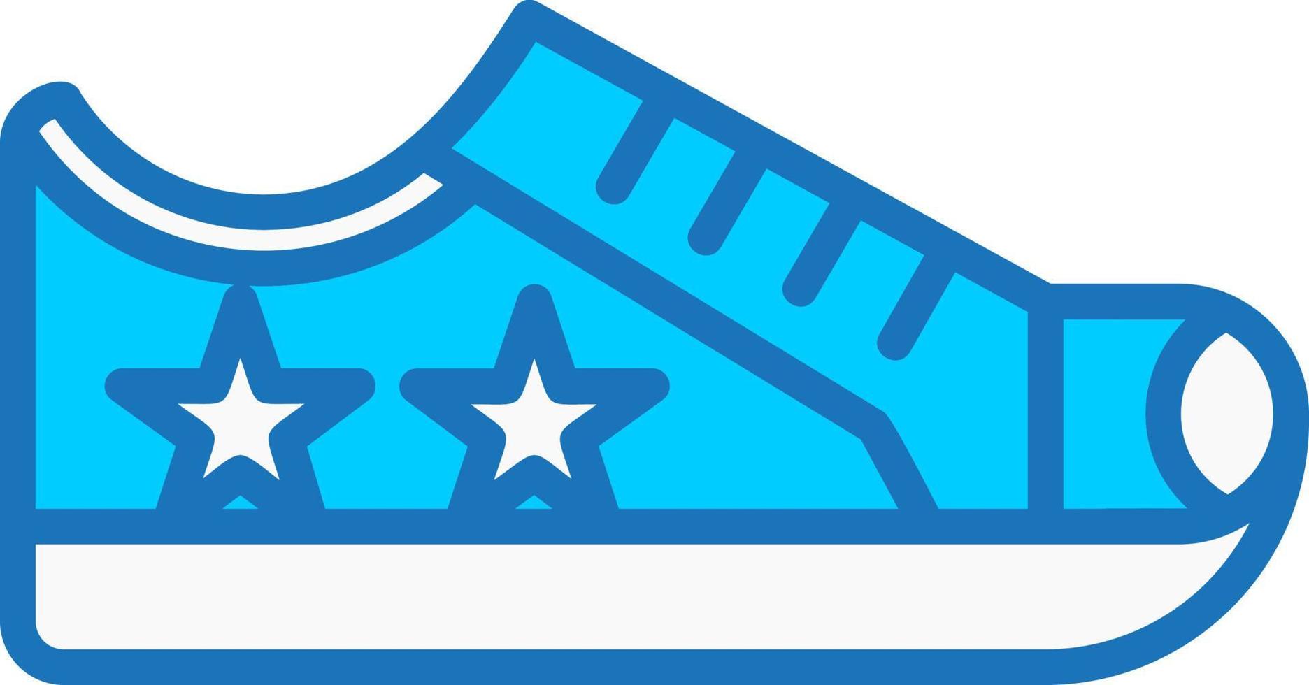 icono de vector de zapatillas