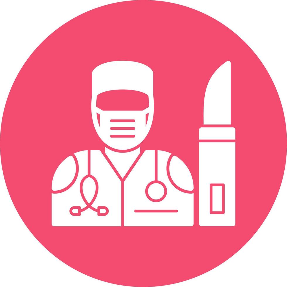 Surgeon Vector Icon Design