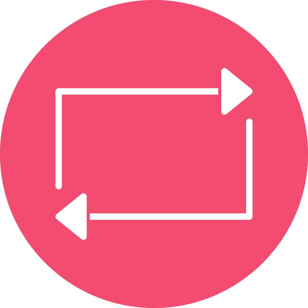 Loop Vector Icon Design