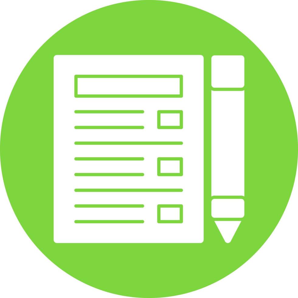 Task List Vector Icon Design