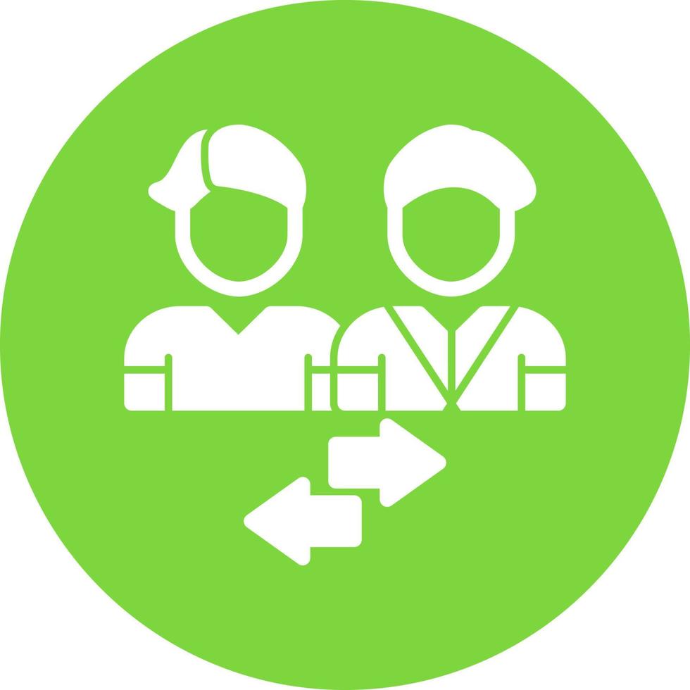 Exchange Vector Icon Design