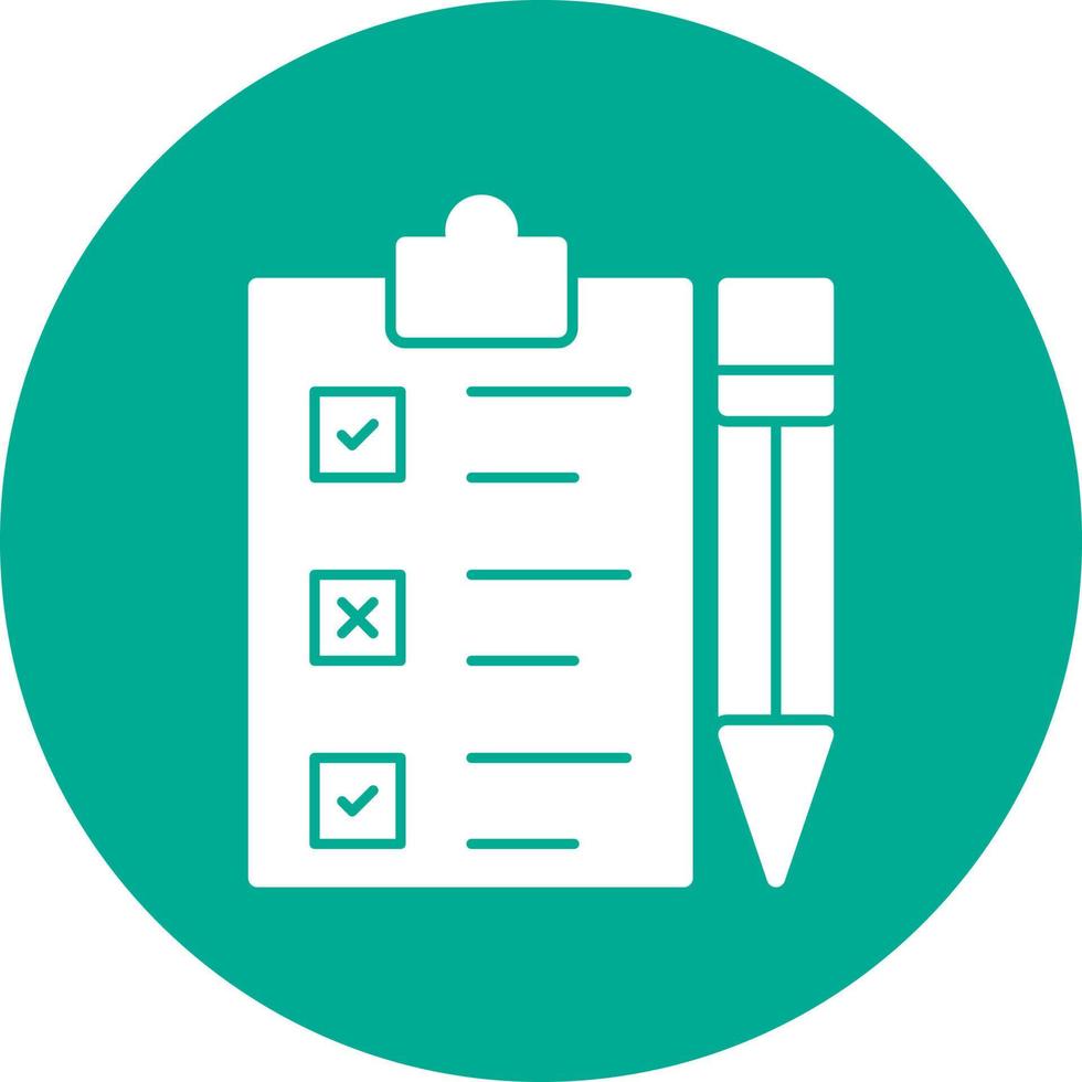 Task List Vector Icon Design