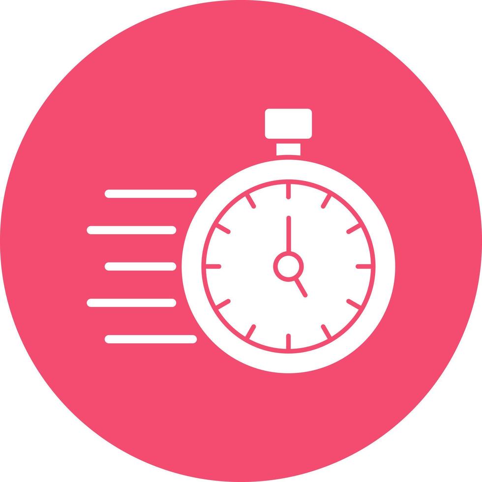 Fast Time Vector Icon Design