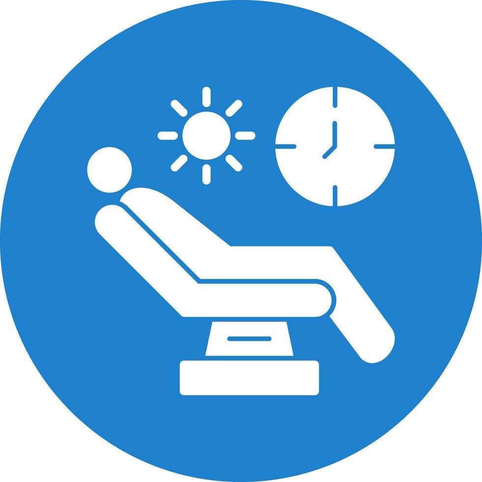 Relaxation Vector Icon Design