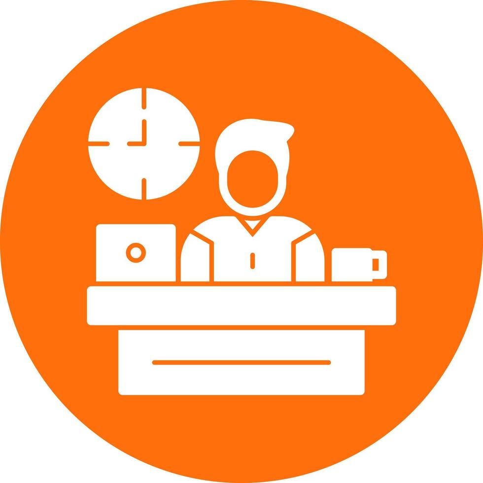 Workplace Vector Icon Design
