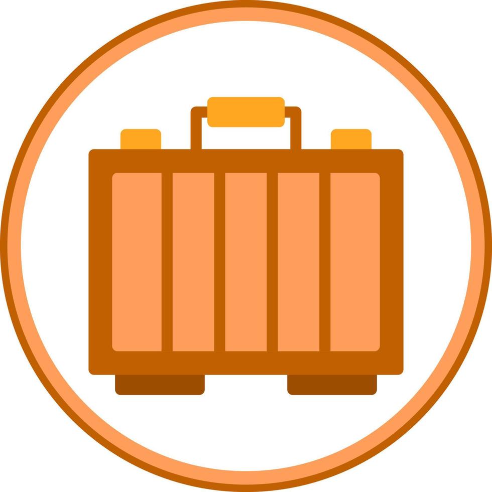 Suitcase Vector Icon Design