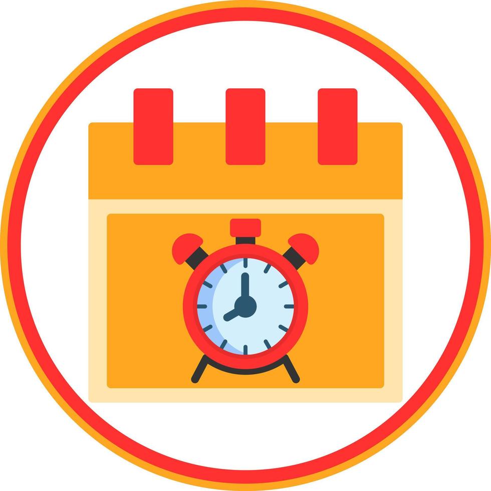 diseño de icono de vector de reloj de alarma