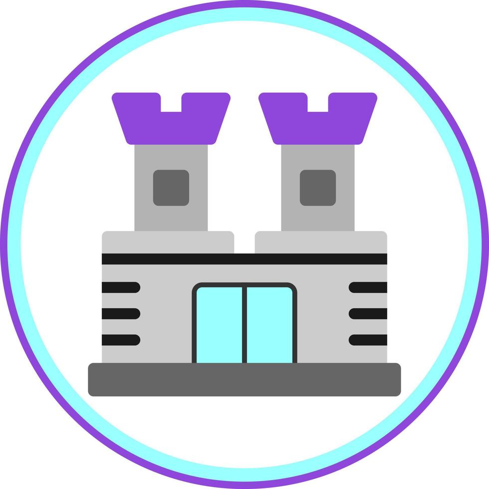 Castle Vector Icon Design