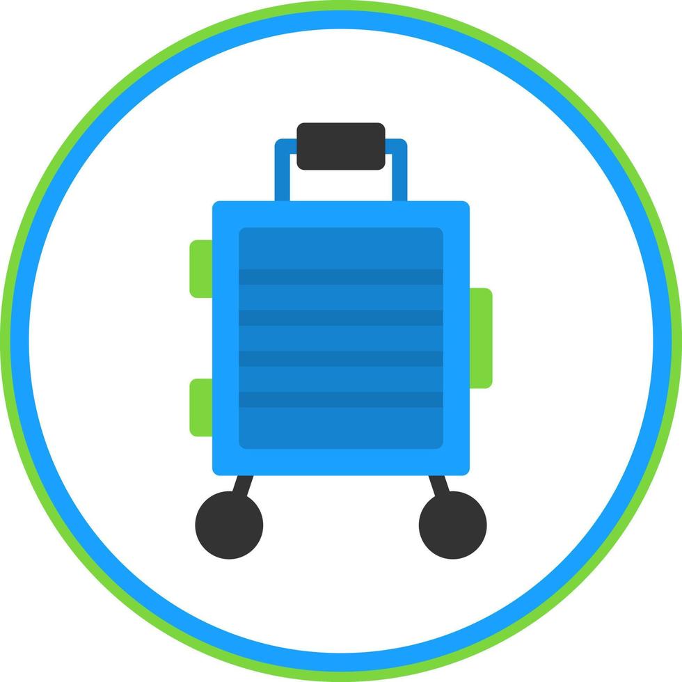 Luggage Vector Icon Design