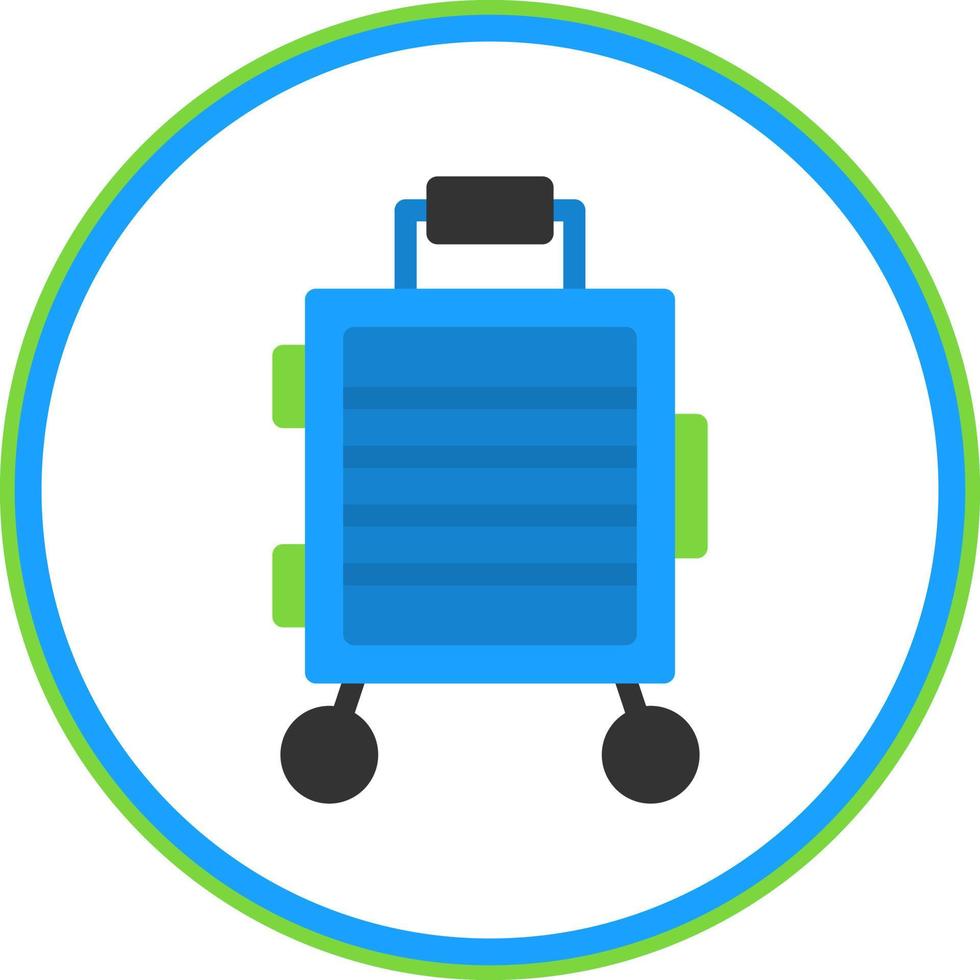 Luggage Vector Icon Design