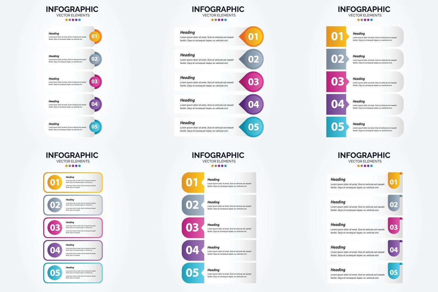 Vector illustration infographics Flat design set for advertising brochure flyer and magazine