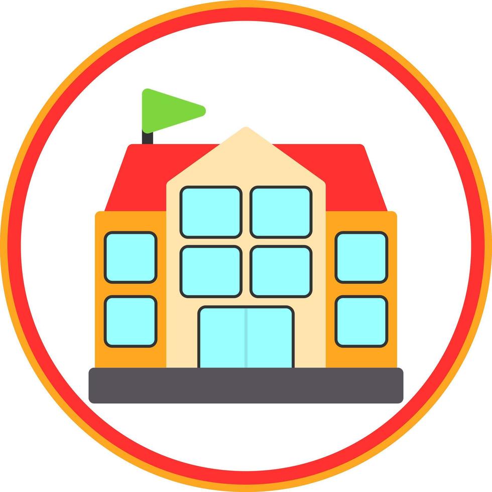 School Vector Icon Design