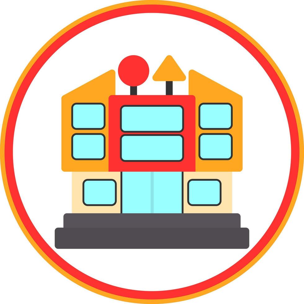 Daycare Center Vector Icon Design