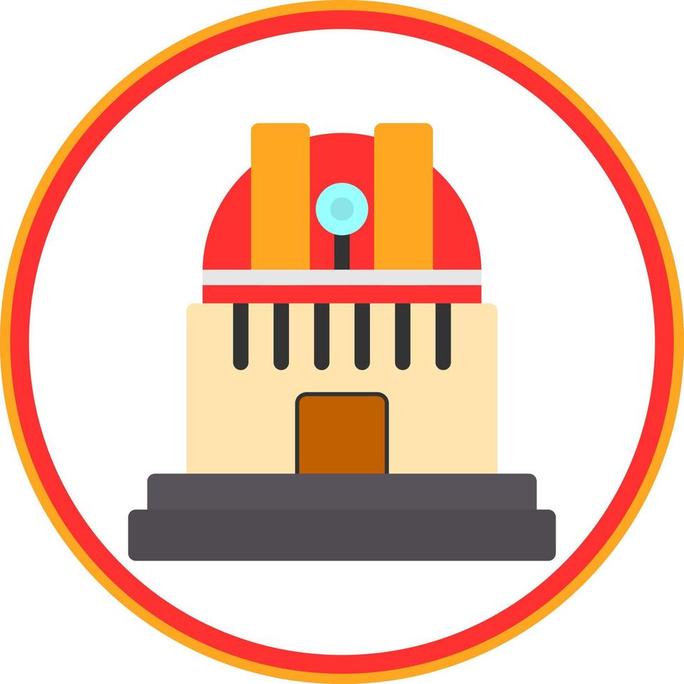 Observatory Vector Icon Design