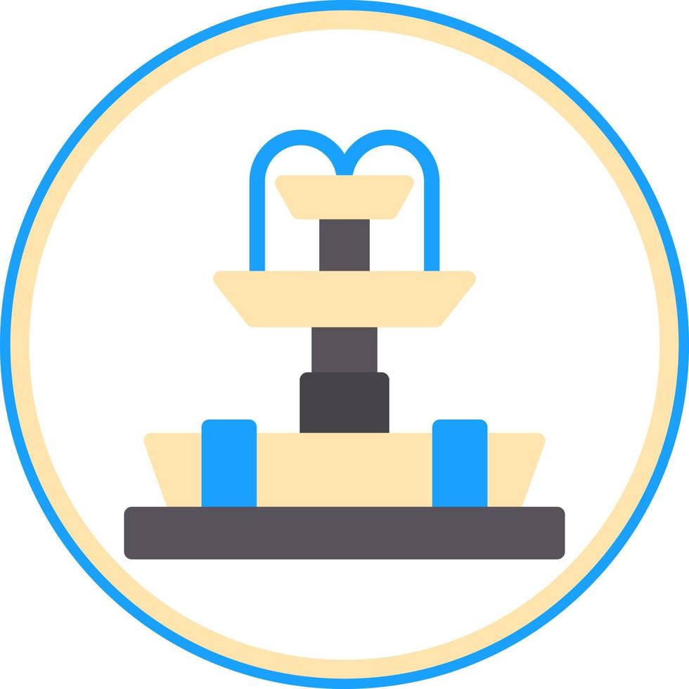 Fountain Vector Icon Design