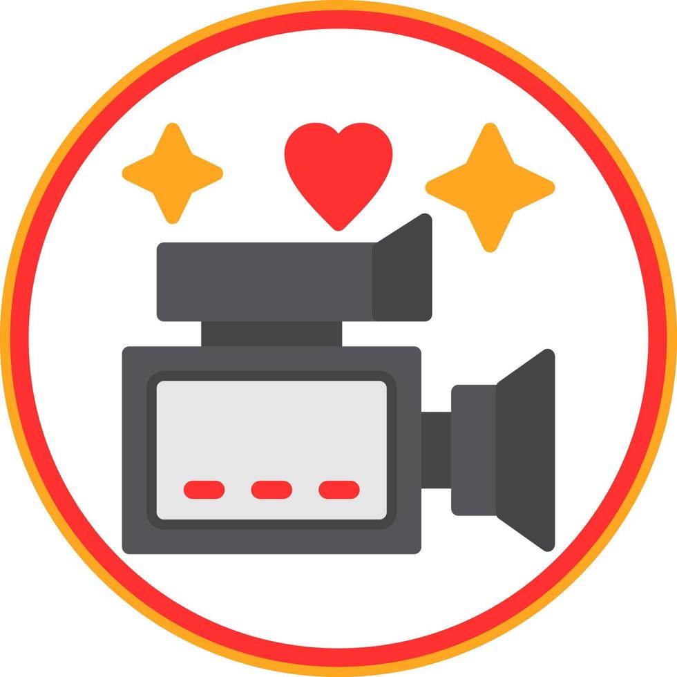 Video Camera Vector Icon Design
