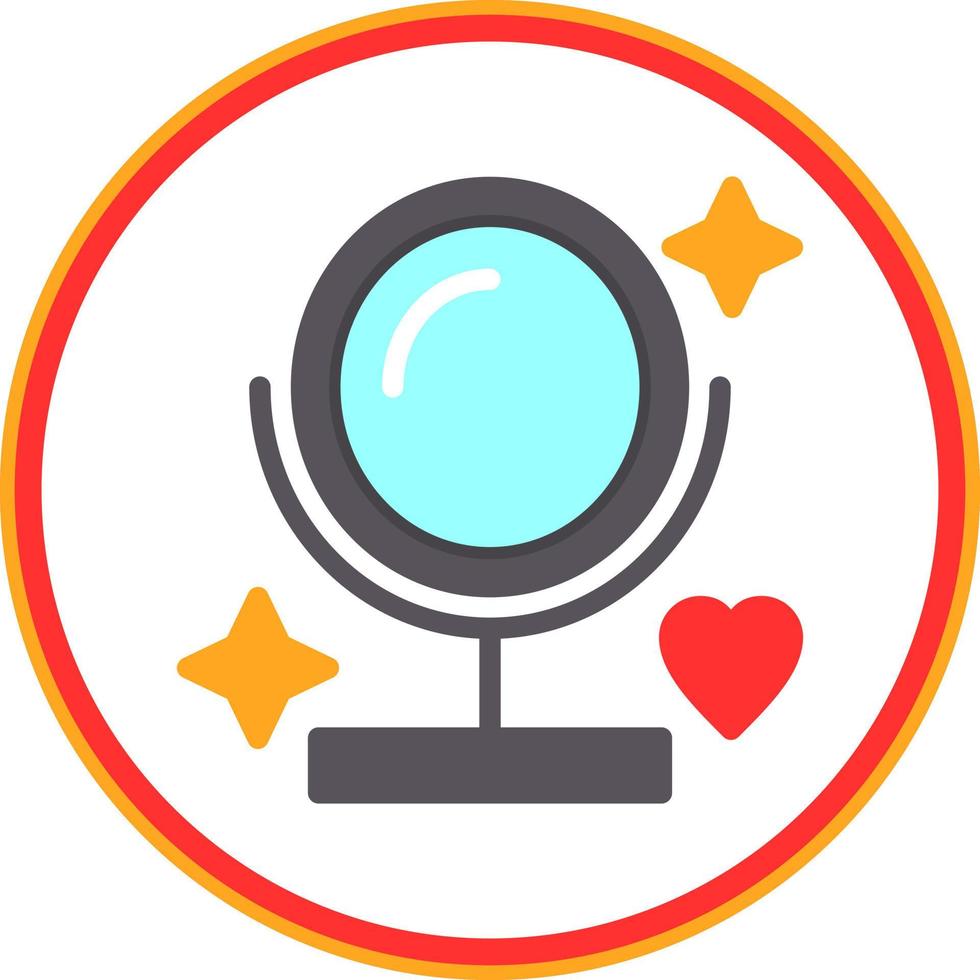 Mirror Vector Icon Design