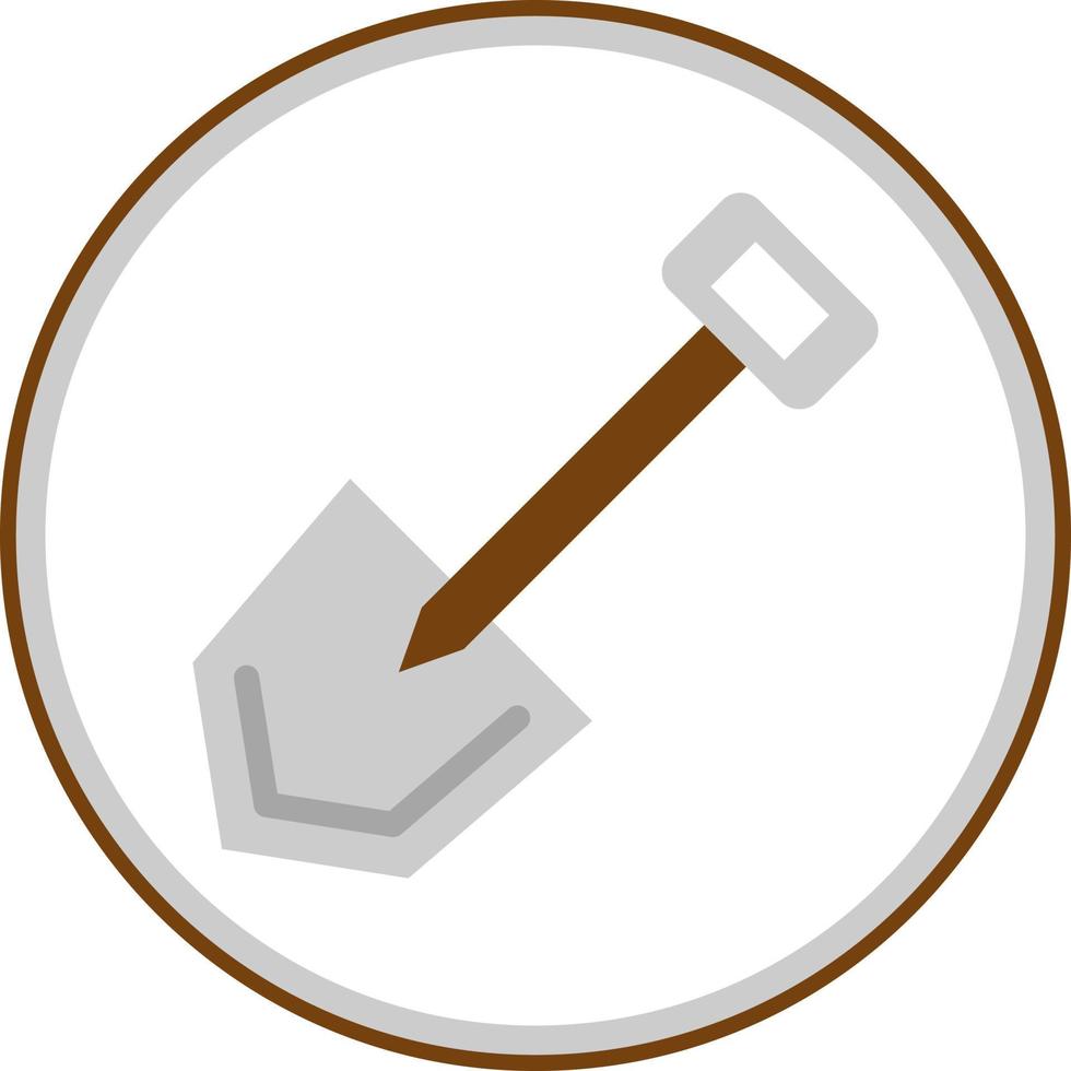 Shovel Vector Icon Design