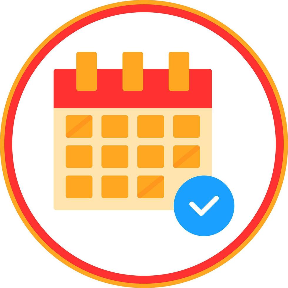 Appointment Vector Icon Design