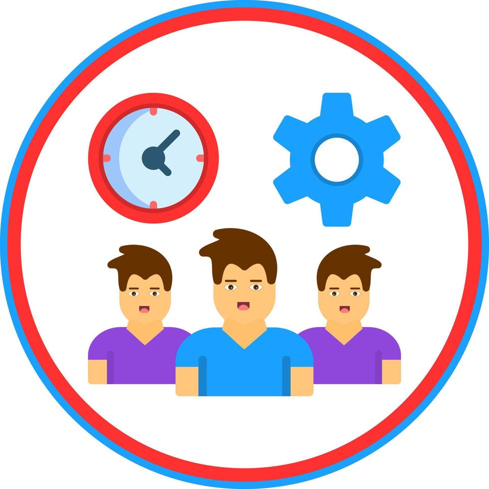 Teamwork Vector Icon Design