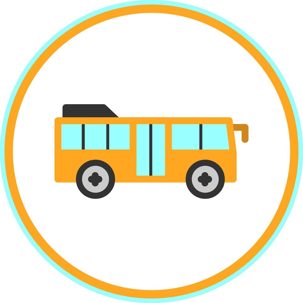 Bus Vector Icon Design
