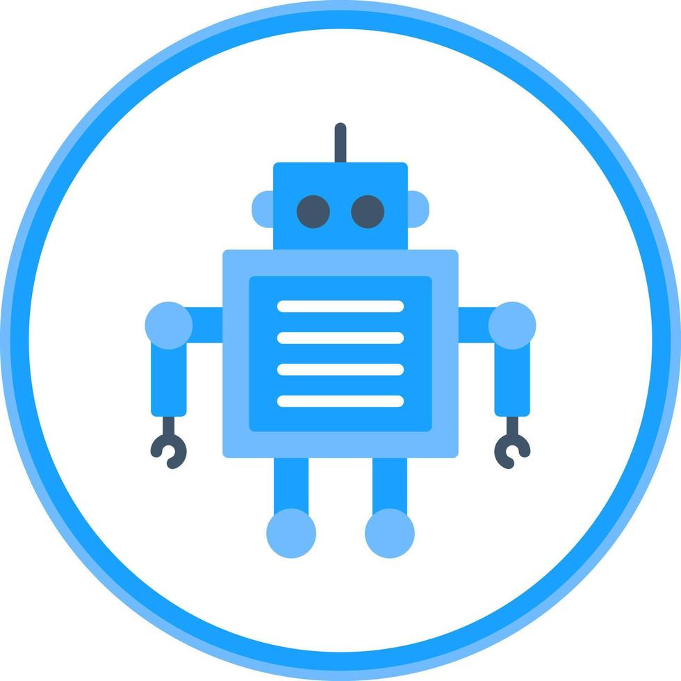 Robotics Vector Icon Design