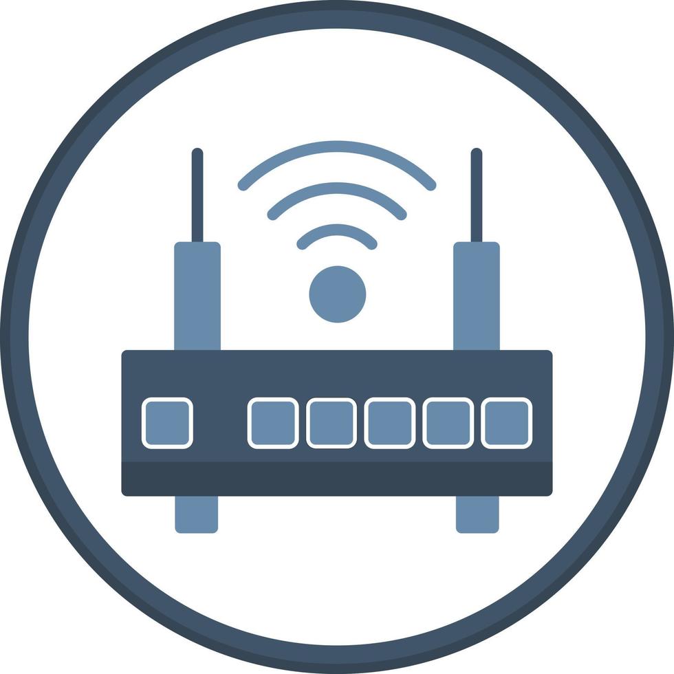 Router Vector Icon Design