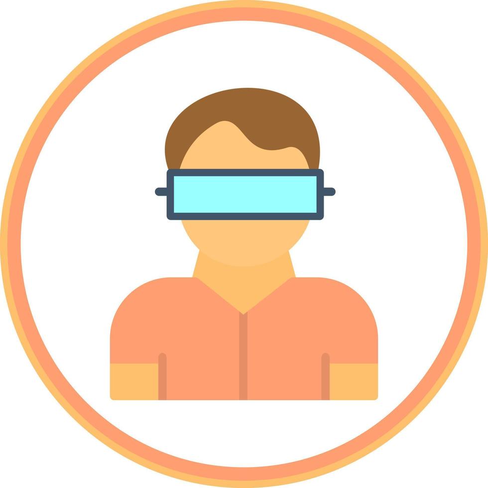 Virtual Reality Vector Icon Design
