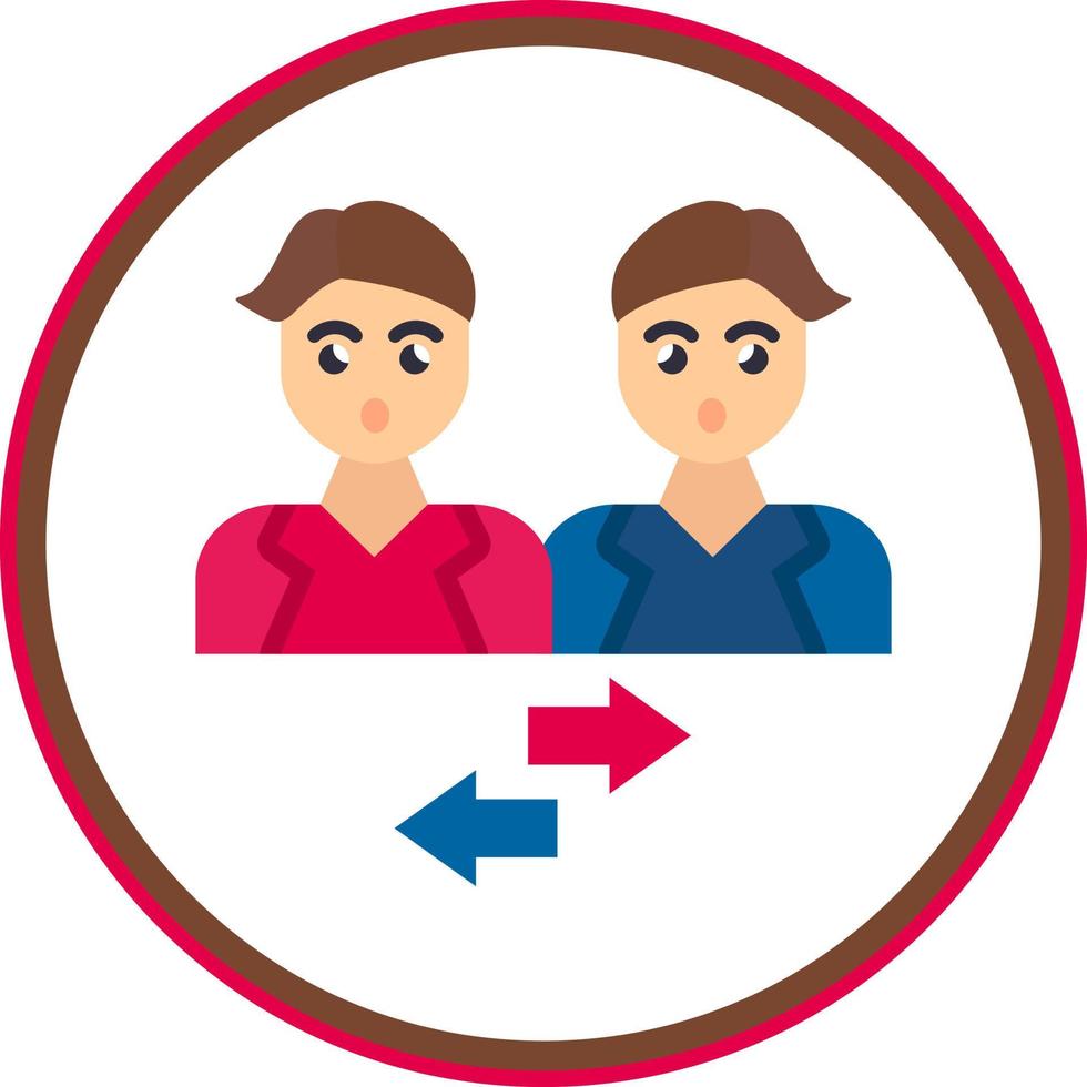 Exchange Vector Icon Design