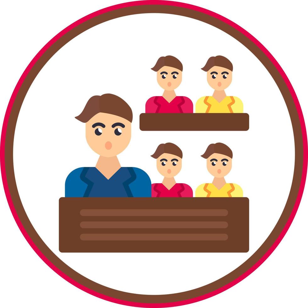 Team Vector Icon Design
