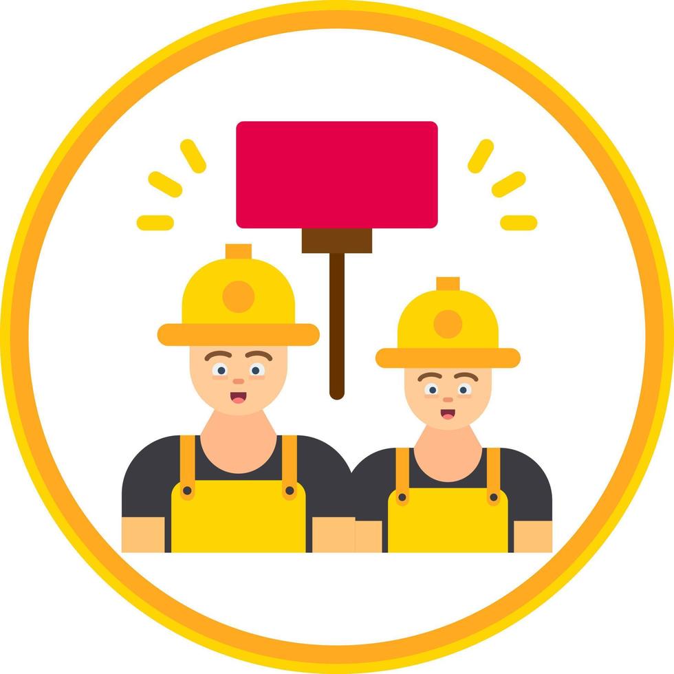 Protest Vector Icon Design