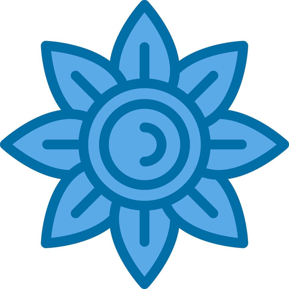 Flower Vector Icon Design