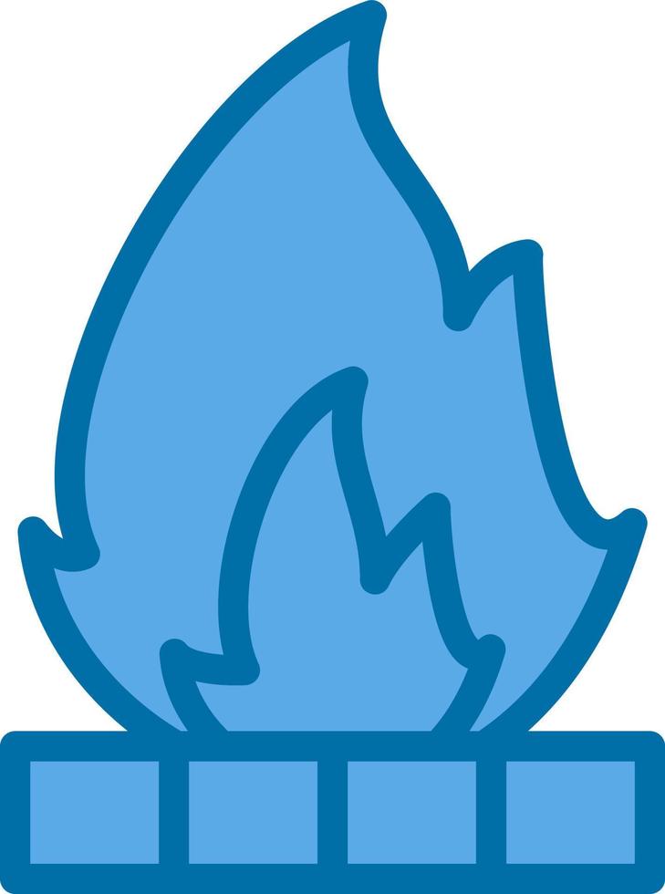 Bonfire Vector Icon Design