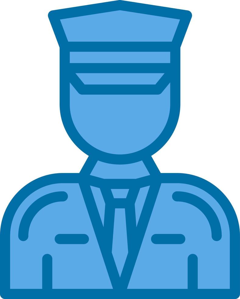 Pilot Vector Icon Design