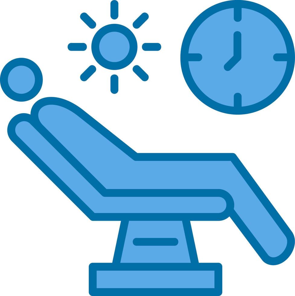 Relaxation Vector Icon Design