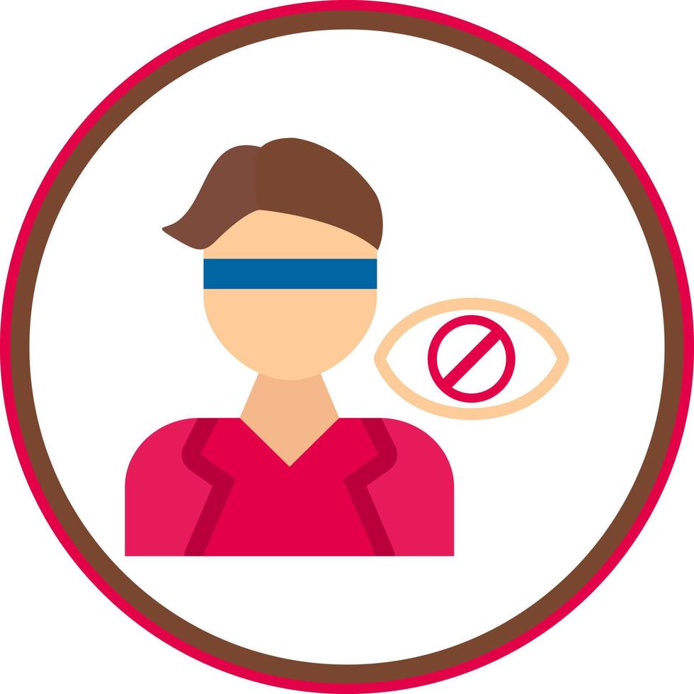 Blind Vector Icon Design
