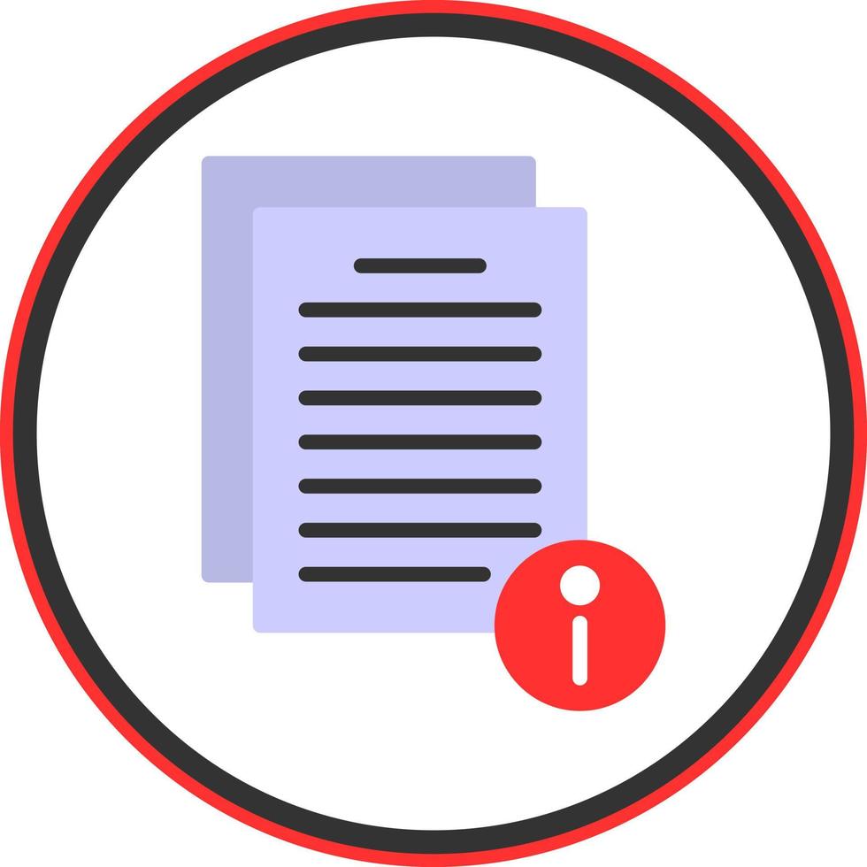 Information Vector Icon Design