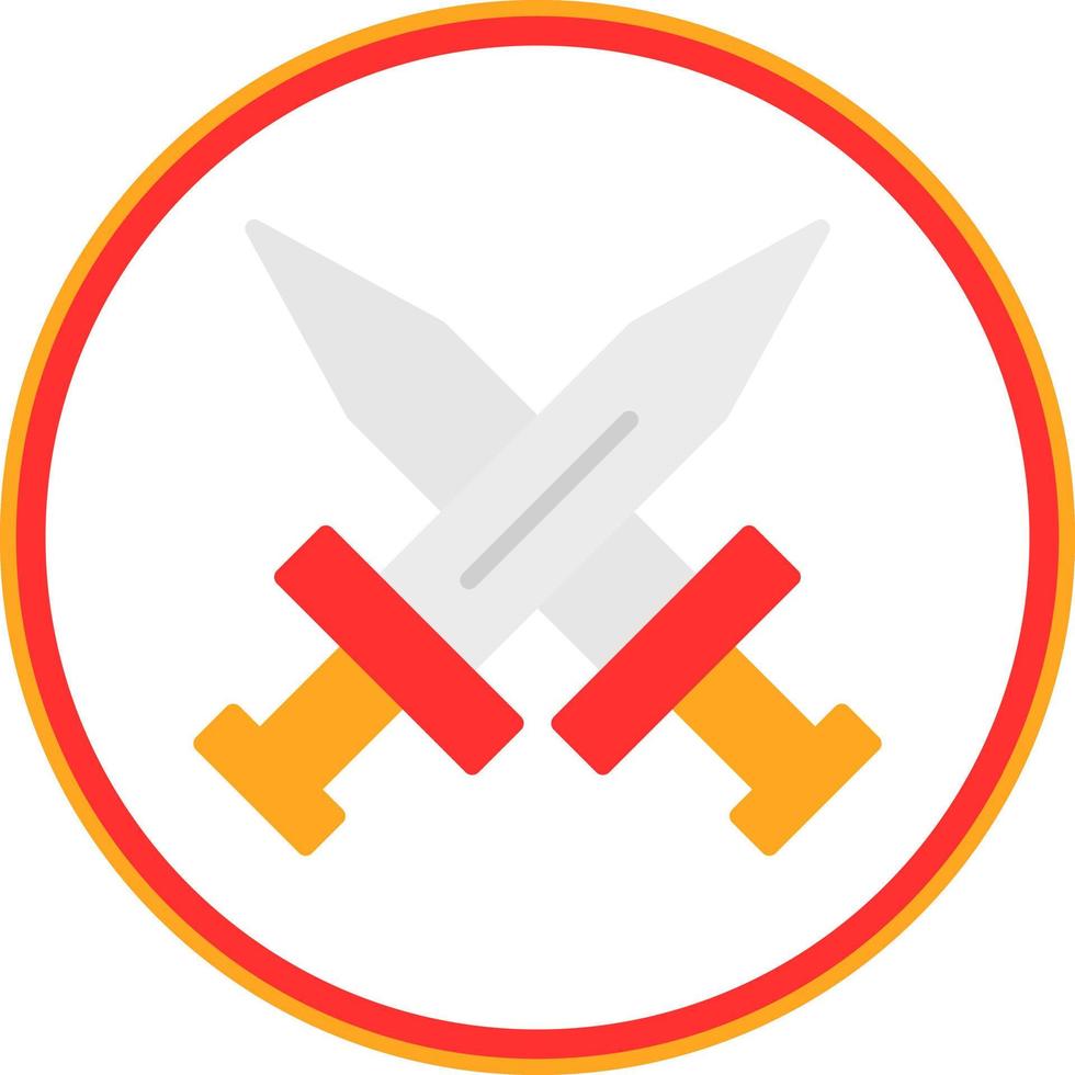 diseño de icono de vector de guerra