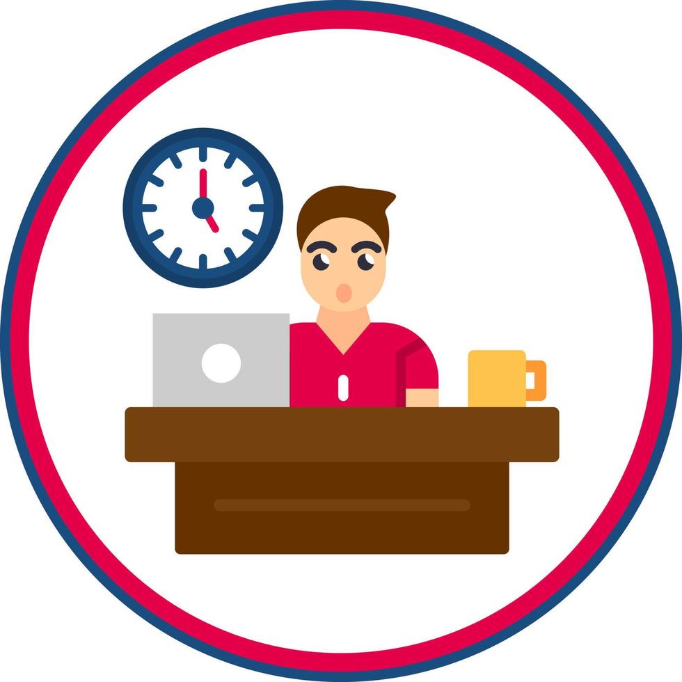 Workplace Vector Icon Design