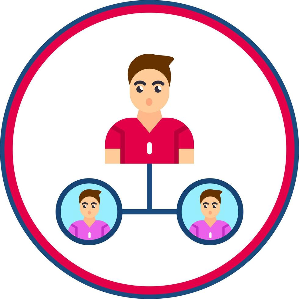 Delegate Vector Icon Design