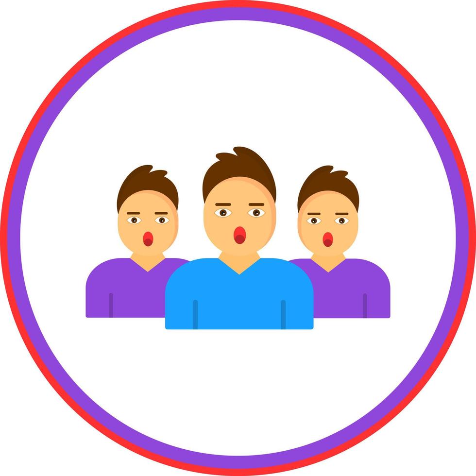 Team Vector Icon Design