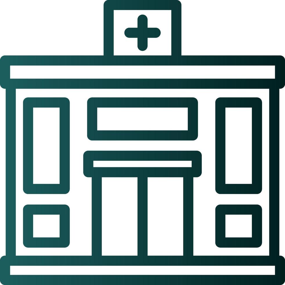 Hospital Vector Icon Design