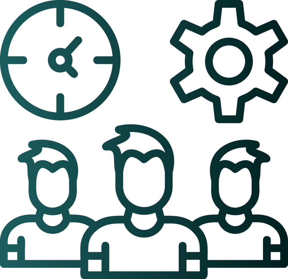 Teamwork Vector Icon Design