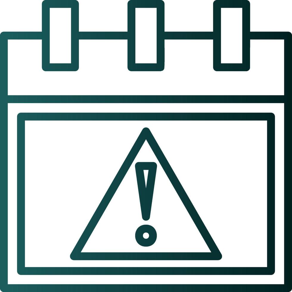 Alert Vector Icon Design