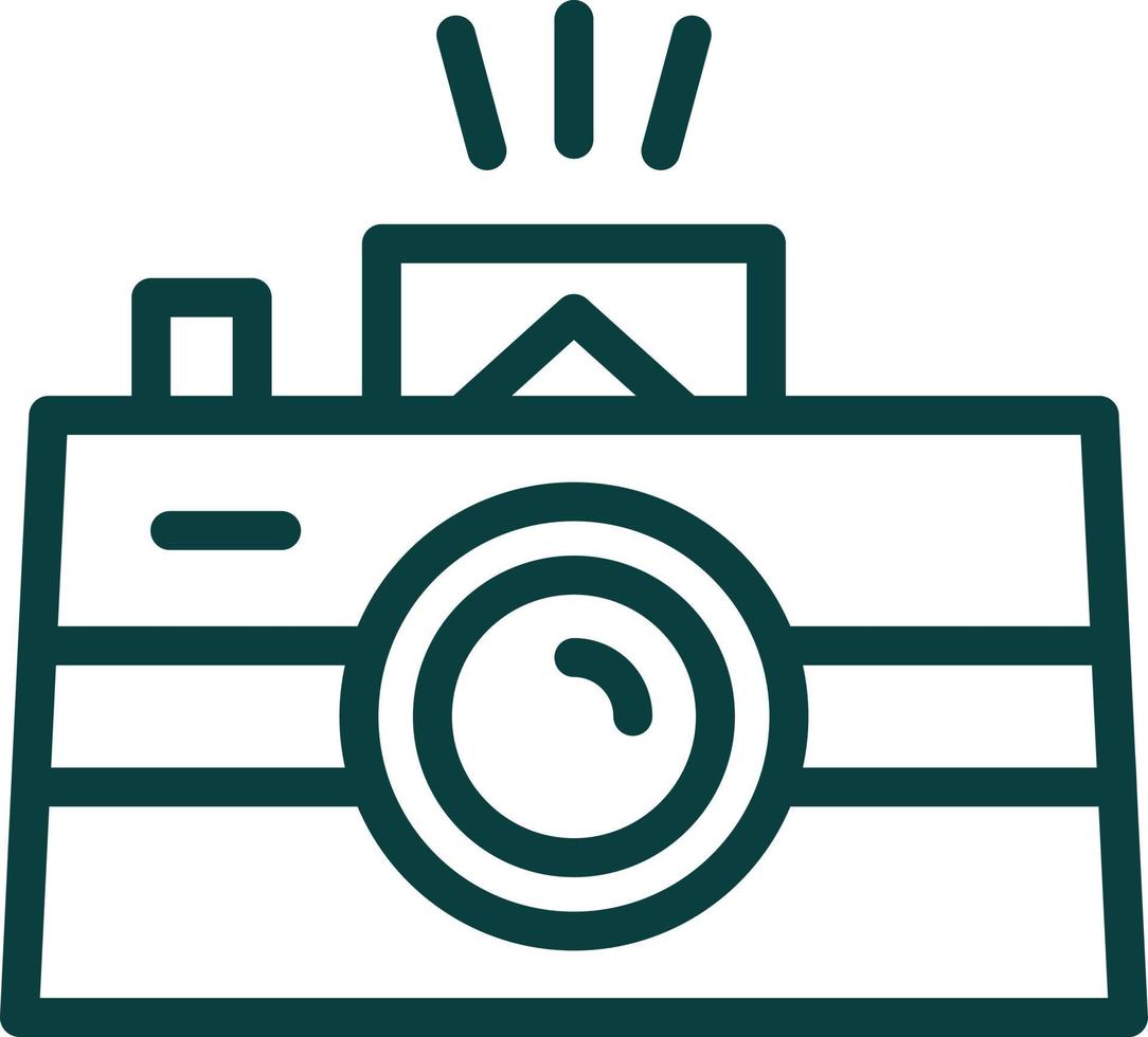Camera Vector Icon Design