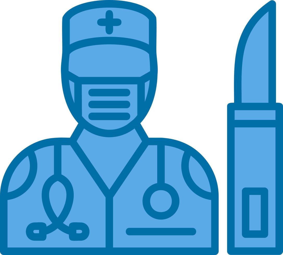 Surgeon Vector Icon Design