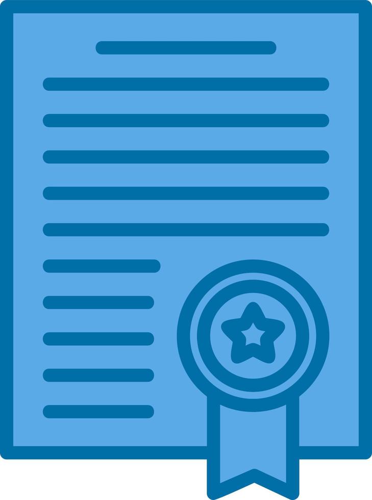 Cirtificate Vector Icon Design